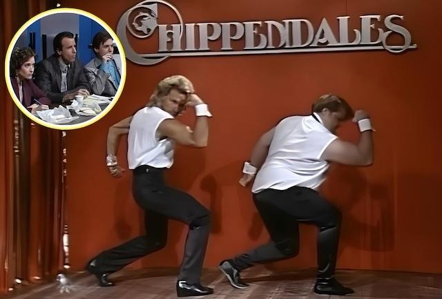 Patrick Swayze and Chris Farley face off in one of the most iconic auditions in SNL history.