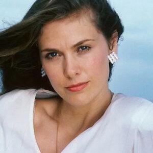 A young Colleen Camp, exuding natural beauty and grace, capturing the essence of her early career in Hollywood.